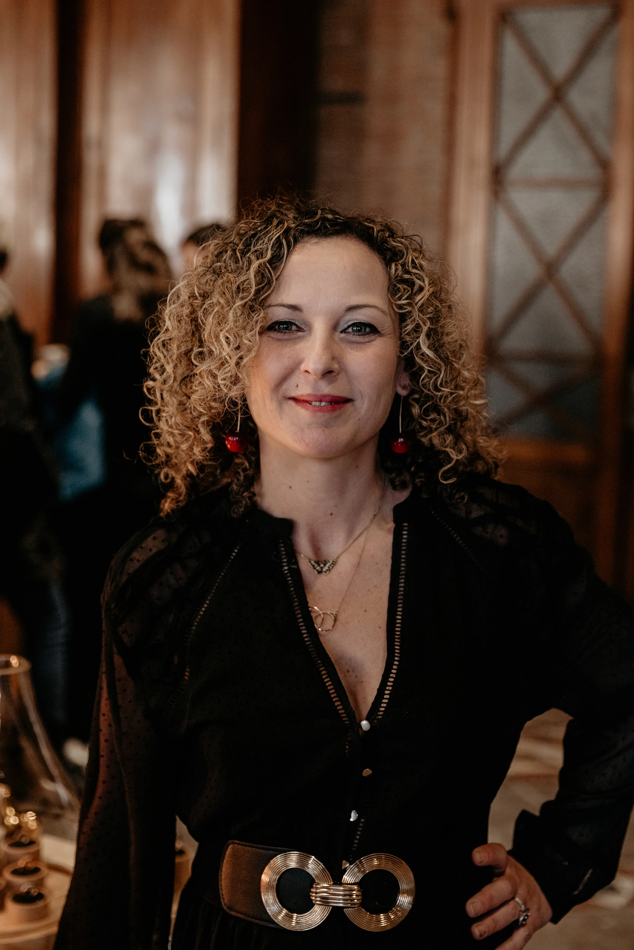 Un des organisatrices du salon du mariage